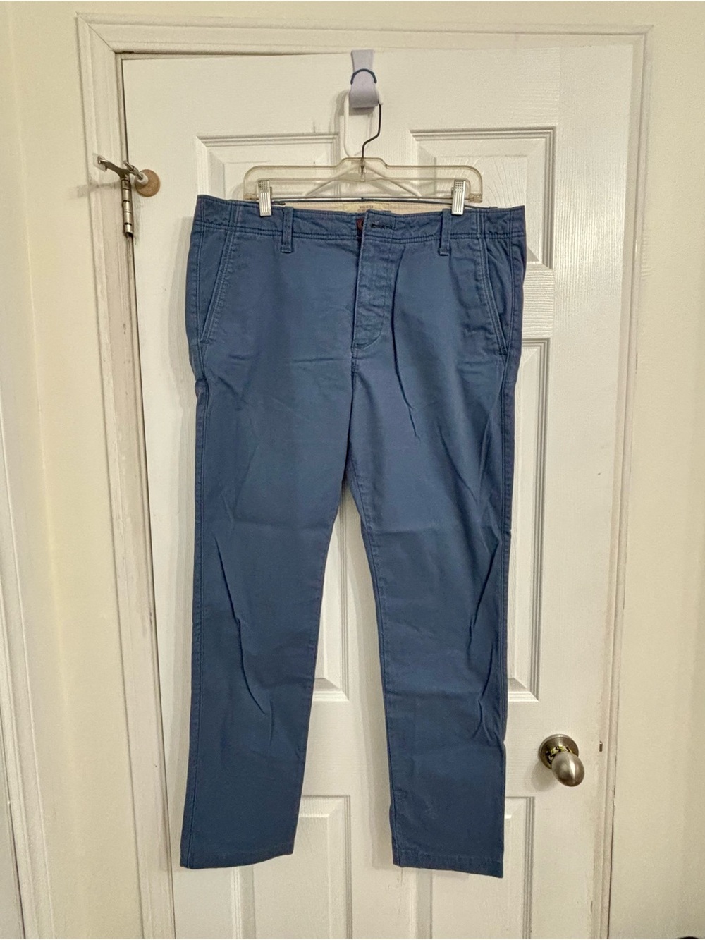 Blue Hollister Skinny Chino Pants – Size 36x32